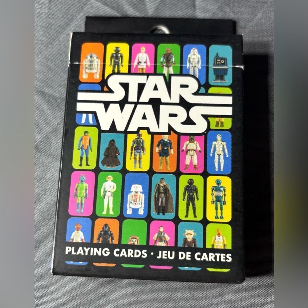 NEW Aquarius Star Wars Vintage Kenner Action Figure Playing Cards NWT